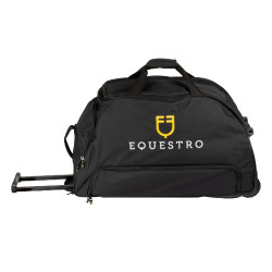 Sac trolley avec logo brodé Equestro Noir Sac trolley avec logo brodé Equestro Noir