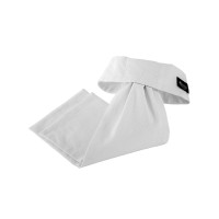Plastron classique en coton Equestro Blanc