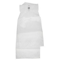 Wedstrijdplastron met geborduurd Equestro-logo Wit Wedstrijdplastron met geborduurd Equestro-logo Wit