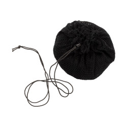 Filet à cheveux avec strass Equestro Noir Filet à cheveux avec strass Equestro Noir