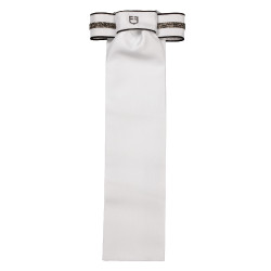 Plastron de dressage Impero Equestro Blanc / noir