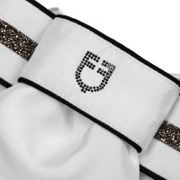 Plastron de dressage Impero Equestro Blanc / noir Plastron de dressage Impero Equestro Blanc / noir