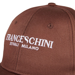 Casquette de baseball unisexe Franceschini Marron Casquette de baseball unisexe Franceschini Marron
