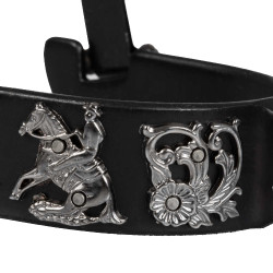 Éperons Metalab pour reining avec motifs de fleurs Pool's Éperons Metalab pour reining avec motifs de fleurs Pool's