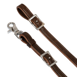 Teugels met vlechtwerk versieringen van leer Pool's Turkoois Blauw Teugels met vlechtwerk versieringen van leer Pool's Turkoois Blauw