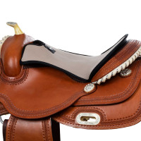 Western zadelhoes Pool's Cognac Bruin