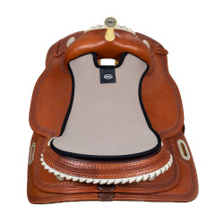 Western zadelhoes Pool's Cognac Bruin