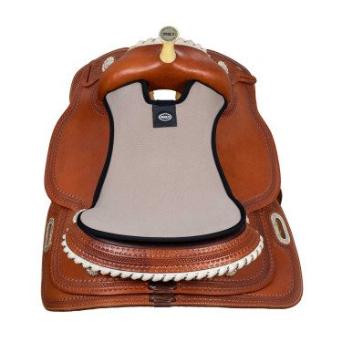 Western zadelhoes Pool's Cognac Bruin