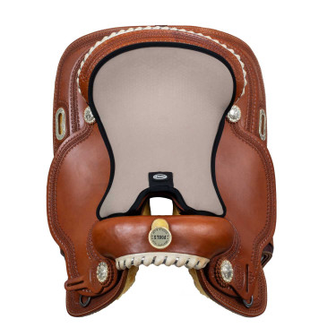 Protège-siège western Pool's Cognac Marron Protège-siège western Pool's Cognac Marron