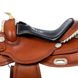 Western zadelhoes Pool's Cognac Bruin