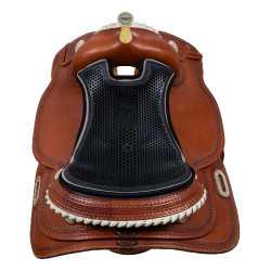 Protège-siège western Pool's Cognac Marron Protège-siège western Pool's Cognac Marron