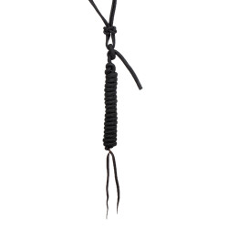 Licol en corde avec perles Pool's Noir Licol en corde avec perles Pool's Noir