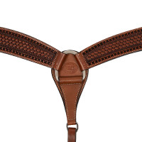 Western borsttuig met decoraties Pool's Hazelnoot Bruin Western borsttuig met decoraties Pool's Hazelnoot Bruin