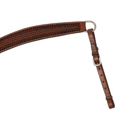 Collier de chasse western avec décorations Pool's Noisette Marron Collier de chasse western avec décorations Pool's Noisette Marron