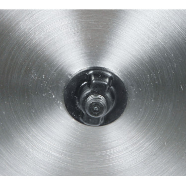 Mangeoire inox ronde 18l droite Mangeoire inox ronde 18l droite