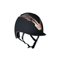 Apex Chrome Helm mattschwarz/roségold Suomy