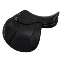 Selle de saut en cuir Chicago avec arcade interchangeable inclut 4 arçons Supreme Noir