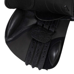 Selle de saut en cuir double modèle Las Vegas Supreme Noir Selle de saut en cuir double modèle Las Vegas Supreme Noir