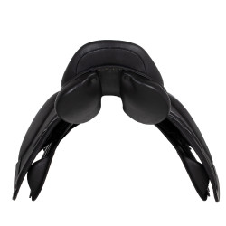 Selle de saut en cuir double modèle Las Vegas Supreme Noir Selle de saut en cuir double modèle Las Vegas Supreme Noir