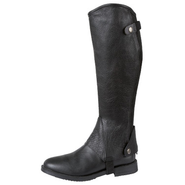 Leren minichaps Covalliero Elasto zwart Leren minichaps Covalliero Elasto zwart