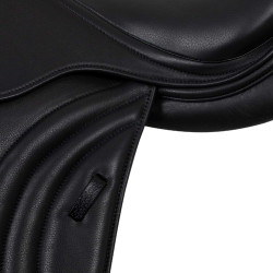 Selle de saut en cuir double modèle Las Vegas Supreme Noir Selle de saut en cuir double modèle Las Vegas Supreme Noir