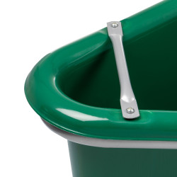 Mangeoire avec cadre en métal et poignée Supreme Vert chasseur Mangeoire avec cadre en métal et poignée Supreme Vert chasseur