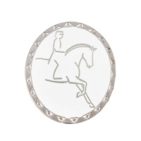 Broche cavalière de dressage Umbria Equitazione Argent Broche cavalière de dressage Umbria Equitazione Argent