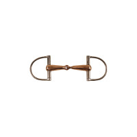 Mors D Ring creux avec embouchure en cuivre Umbria Equitazione Mors D Ring creux avec embouchure en cuivre Umbria Equitazione