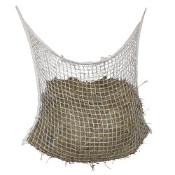 Filetnet hooi mazen 3 x 3 cm wit Kerbl
