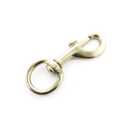 Messing haak voor halster en hoofdstel 1" 1/4 Umbria Equitazione