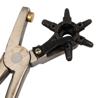 Perforatrice en cuir professionnelle en acier inoxydable Umbria Equitazione Perforatrice en cuir professionnelle en acier inoxydable Umbria Equitazione