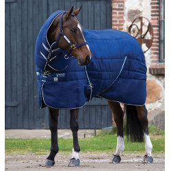 Horseware Rambo Plus Deken Vari-Layer 450g Marine / marine / wit Marineblauw Horseware Rambo Plus Deken Vari-Layer 450g Marine / marine / wit Marineblauw