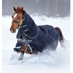 Couverture d'extérieur Horseware Rambo Duo 100g + liner 300g Marine / bleu ciel Couverture d'extérieur Horseware Rambo Duo 100g + liner 300g Marine / bleu ciel