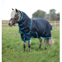 Couverture shetland Amigo Hero 6 Ripstop Petite Plus 200g Horseware Marine / bleu électrique Couverture shetland Amigo Hero 6 Ripstop Petite Plus 200g Horseware Marine / bleu électrique