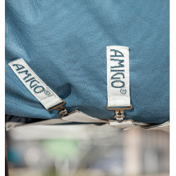 Couverture Horseware Amigo AmEco 12 Plus 0g 1200D Sarcelle / gris Bleu Couverture Horseware Amigo AmEco 12 Plus 0g 1200D Sarcelle / gris Bleu