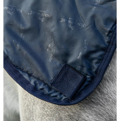 Buitendeken Horseware Rambo® Summer 0g disc met voering 100g Marine / grijs Blauw