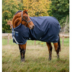 Couverture Horseware Amigo® Bravo 12 Original 250g 1200D Bleu marine Couverture Horseware Amigo® Bravo 12 Original 250g 1200D Bleu marine
