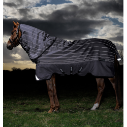 Couverture Horseware Amigo Bravo 12 Reflectech Plus 100g Gris / réfléchissant Couverture Horseware Amigo Bravo 12 Reflectech Plus 100g Gris / réfléchissant