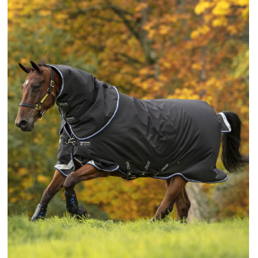 Couverture Horseware Amigo® Bravo 12 Plus 250g 1200D Noir Couverture Horseware Amigo® Bravo 12 Plus 250g 1200D Noir
