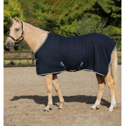 Chemise séchante Horseware Rambo Techni-Waffle Marine / beige Chemise séchante Horseware Rambo Techni-Waffle Marine / beige