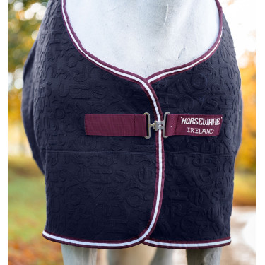 Polar fleece deken Horseware met reliëf Jersey Polar fleece deken Horseware met reliëf Jersey