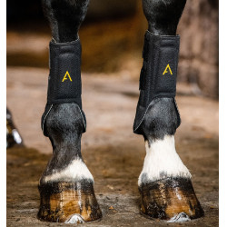 Guêtres Horseware Adagio Noir / jaune Guêtres Horseware Adagio Noir / jaune