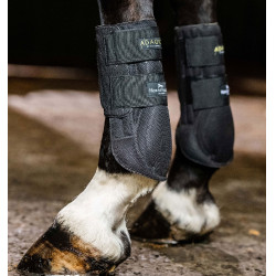 Guêtres Horseware Adagio Noir / jaune Guêtres Horseware Adagio Noir / jaune