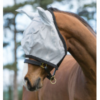 Masque anti-mouches Horseware Amigo Argent / gris foncé Masque anti-mouches Horseware Amigo Argent / gris foncé