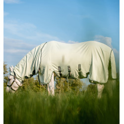 Volledige deken Horseware Rambo Hoody XL 0g Groen / salie