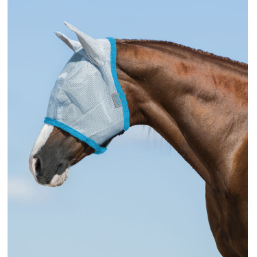 Vliegenmasker Horseware Amigo Lichtblauw / elektrisch blauw
