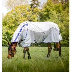 Couverture anti-mouches Horseware Amigo Airflow 0g Marine à carreaux / bleu altanic Bleu marine Couverture anti-mouches Horseware Amigo Airflow 0g Marine à carreaux / bleu altanic Bleu marine