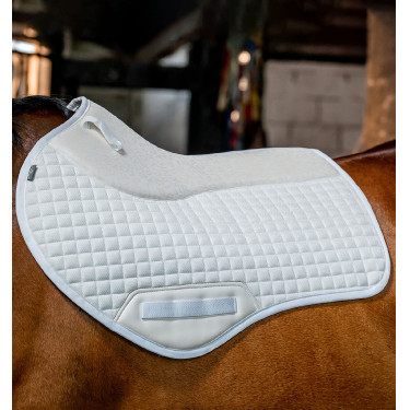 Zadeldoek springen Horseware Tech Comfort Wit