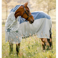 Vliegendeken Horseware Amigo AmECO Combi 0g Blauwgroen / grijs