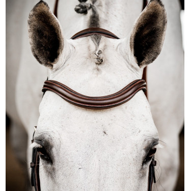 Bridon Horseware Micklem 2 Deluxe Competition Havane foncé Marron Bridon Horseware Micklem 2 Deluxe Competition Havane foncé Marron